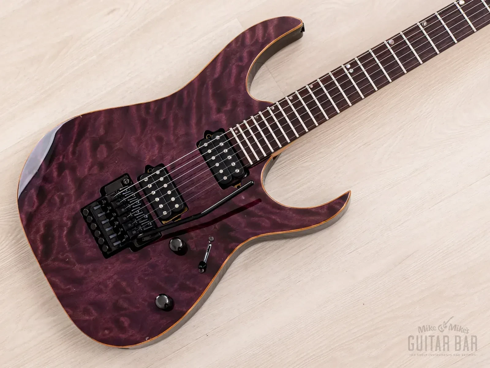 1997 Ibanez J. Custom RG1712-RV Royal Violet w/ Case