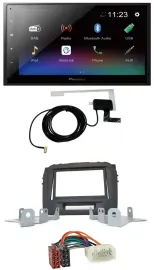 Pioneer DAB MP3 Bluetooth 2DIN USB Autoradio für Suzuki Vitara LY ab 04/2015