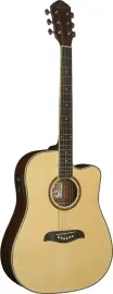 Oscar Schmidt Model OG2CE Spruce Top Full Size Dreadnought Shape Acoustic Guitar