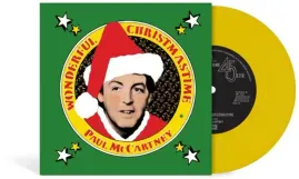 Виниловая пластинка Paul McCartney - Wonderful Christmastime [7"] [Yellow Vinyl] NEW Vinyl