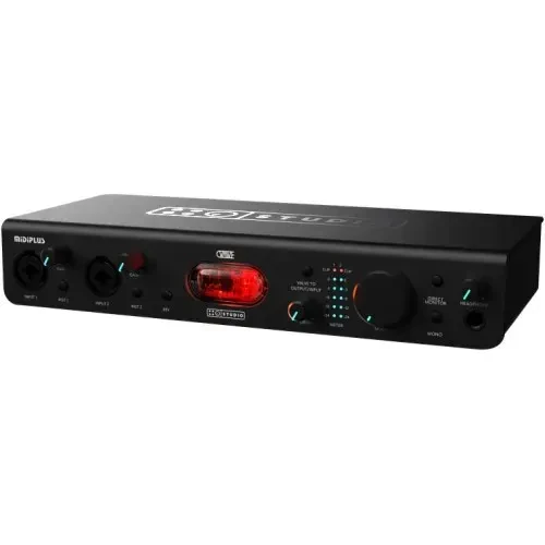 Аудиоинтерфейс USB MIDIPLUS Studio valve 2x2, 24-bit/192kHz, ламповый предусилитель