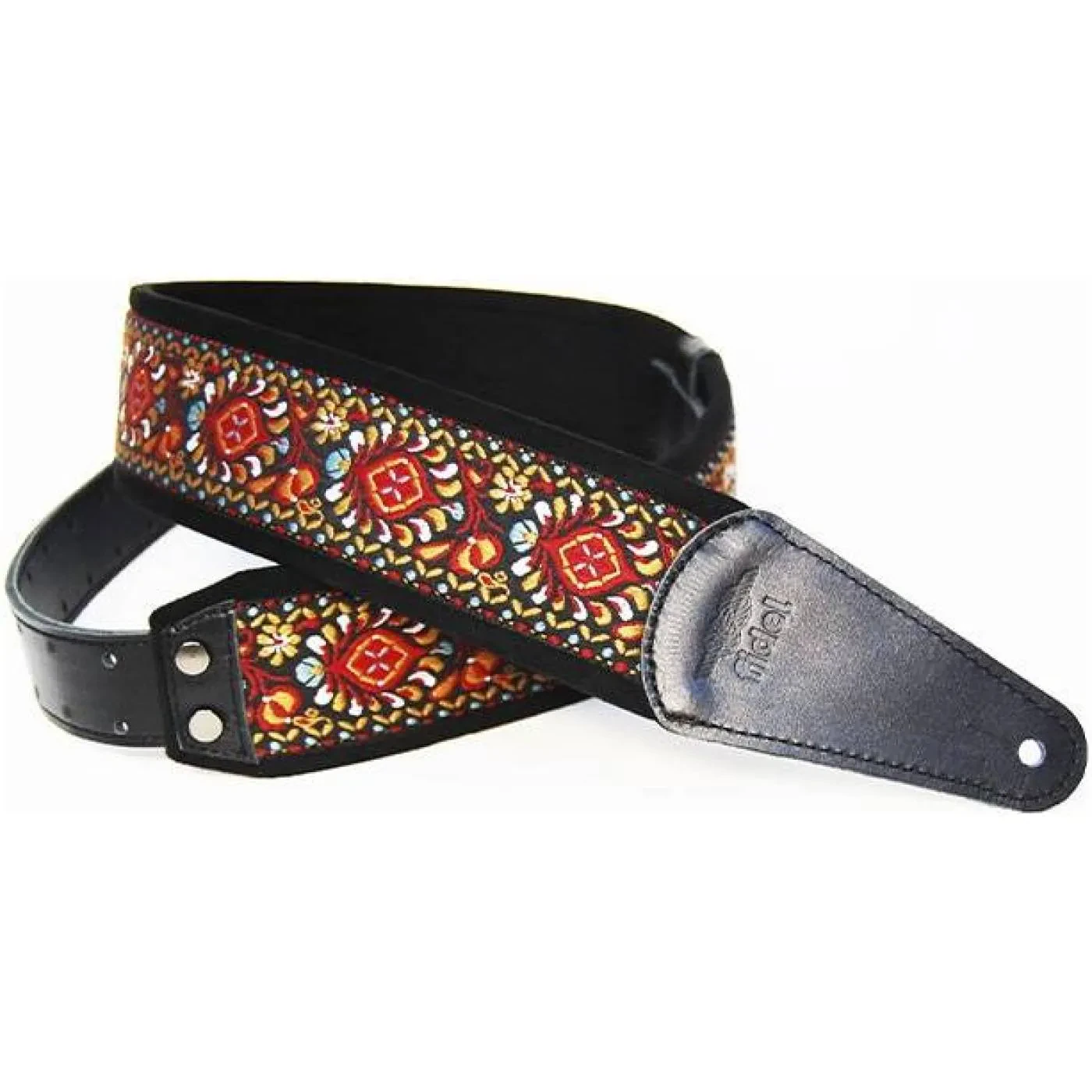 Ремень для гитары Fidel FL22002E Ergo Red Ornament