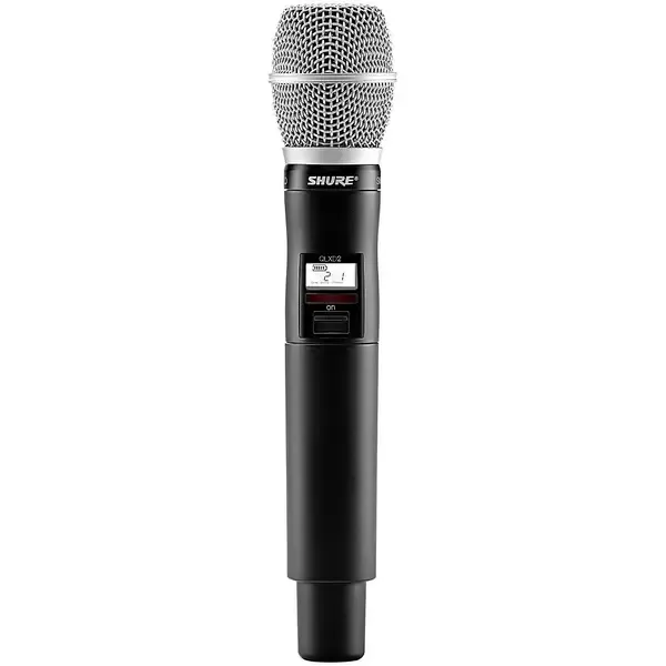 Передатчик для радиосистемы Shure QLX-D Wireless System with SM86 Handheld Transmitter Band J50A