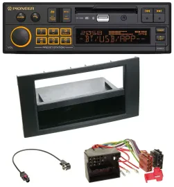 Pioneer DAB MP3 USB Bluetooth Autoradio für Ford Focus C-Max S-Max Galaxy 03-07