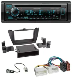 Автомагнитола Kenwood MP3 Bluetooth DAB USB CD для Hyundai Tucson (2010–2015)