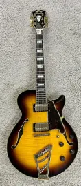 Электрогитара полуакустическая D'Angelico Excel SS Vintage Sunburst с кейсом