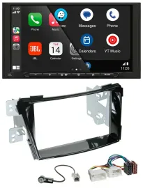 JBL MP3 DAB Bluetooth USB 2DIN Autoradio für Hyundai i40 VF ab 11 Klavierlack