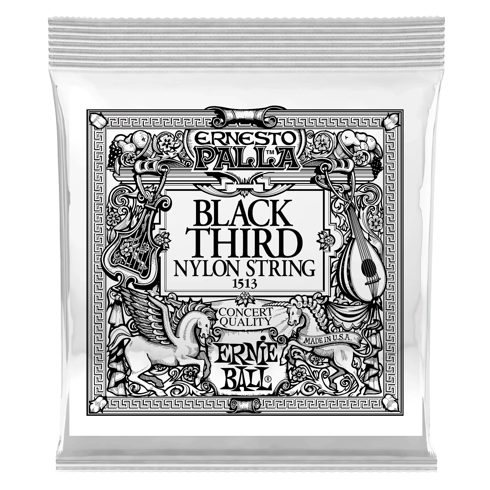 Струна для классической гитары Ernie Ball P01513, нейлон, калибр 40