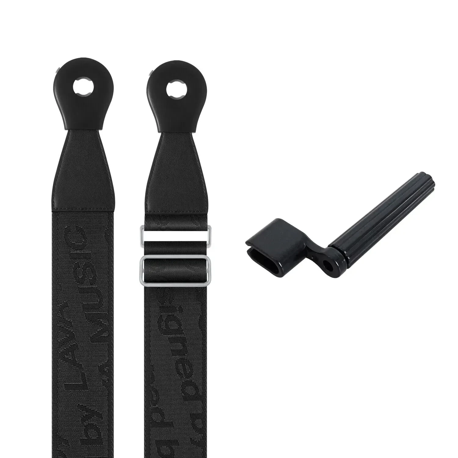 Ремень для гитары Lava Music lvisbk-sk Black с машинкой для струн