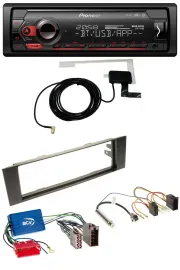 Pioneer DAB USB MP3 Bluetooth Autoradio für Audi A3 8P 03-06 Aktivsystem Mini-IS