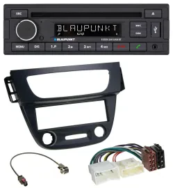 Blaupunkt USB MP3 Bluetooth DAB CD Autoradio für Renault Megane 3 09-14 schwarz