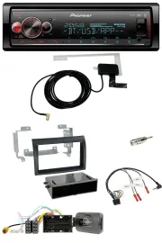 Автомагнитола для Citroen Jumper (с 2014) Pioneer Bluetooth, DAB, USB с поддержкой управления с руля