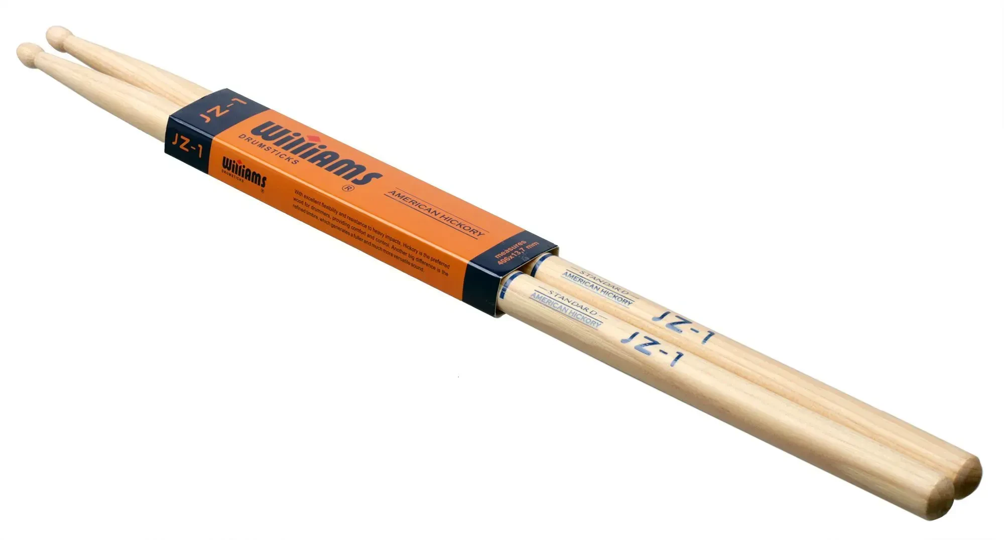 Барабанные палочки Williams DS-WST-JZ1 Jazz Standard Series American Hickory