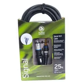 Микрофонный кабель Planet Waves PW-GMFS-25 XLR female - Stereo