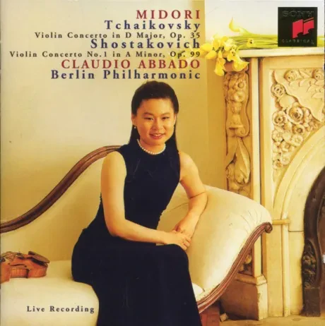 MIDORI GOTO / CLAUDIO ABBADO / BERLINER PHILHARMONIKER - Tchaikovsky / Shostakovich: Violin Concerto In D Major,  Op. 35 / Violin Concerto No. 1 In A Minor, (CD)
