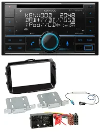 Kenwood CD 2DIN DAB USB MP3 Bluetooth Autoradio für Alfa Giulietta ab 13 940 Fac