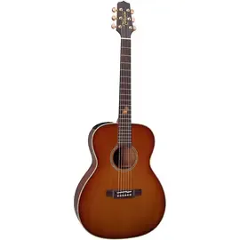 Электроакустическая гитара Takamine TF77PT OM Legacy Series Koa Acoustic-Electric Guitar Light Burst