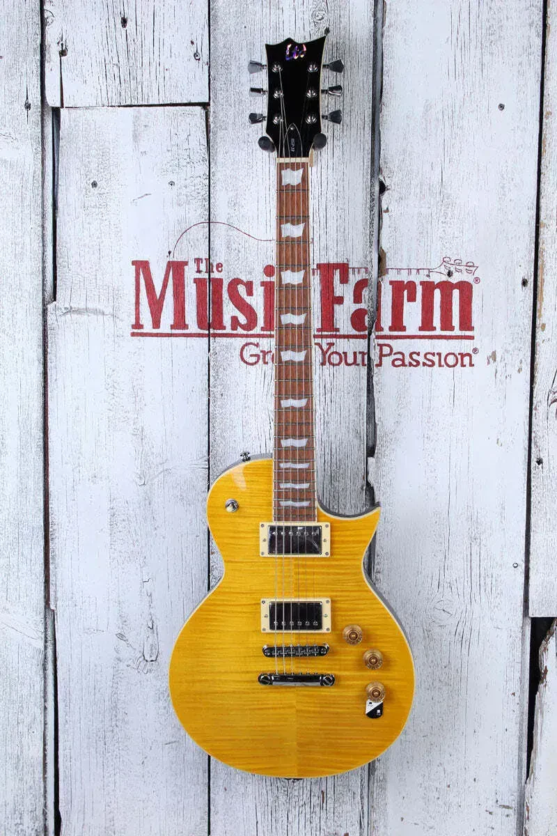 Электрогитара LTD EC-256FM Lemon Drop