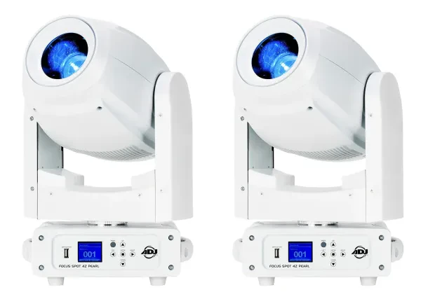 Прибор с полным движением American DJ FOCUS SPOT 4Z Pearl DMX (пара)