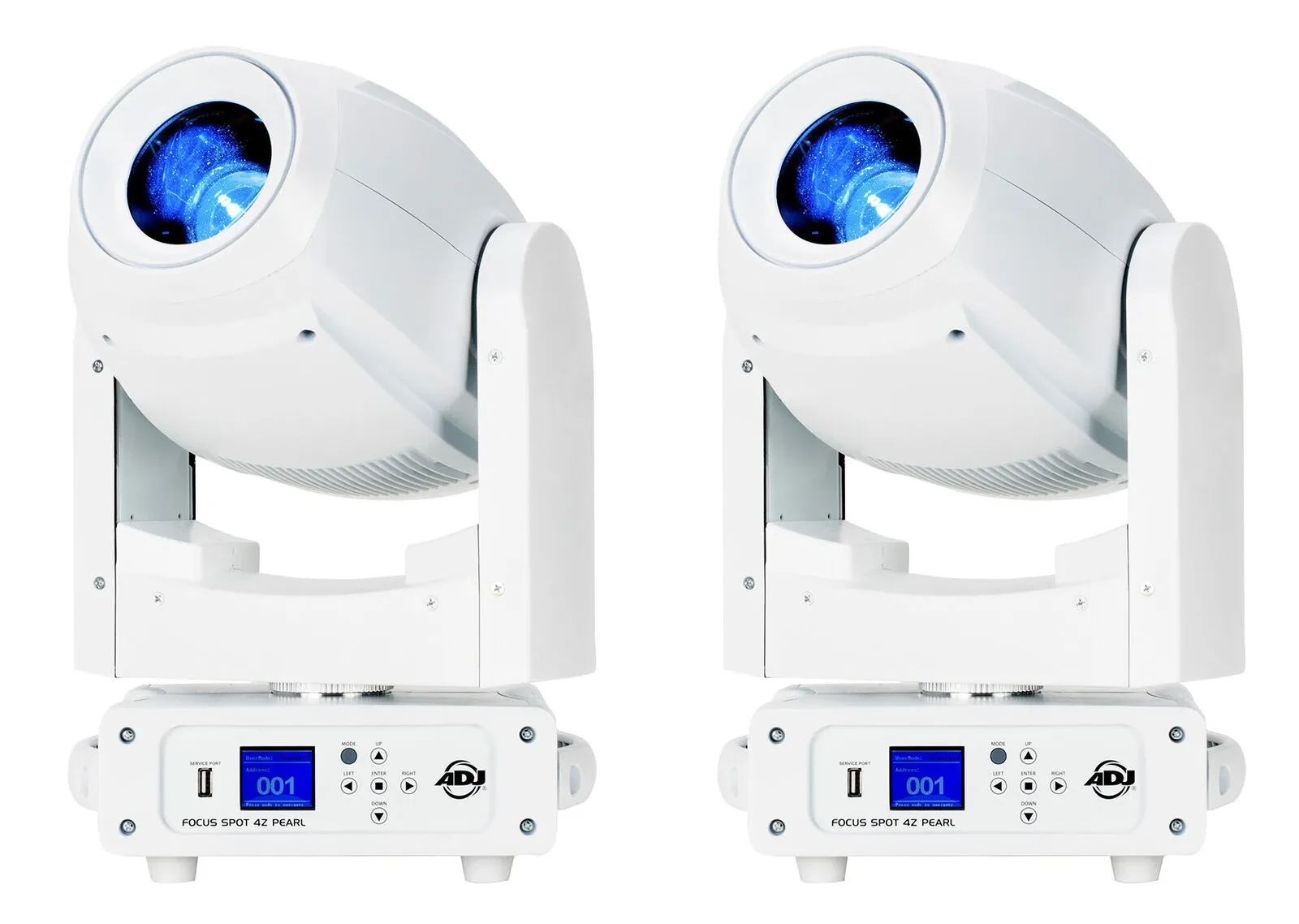 Прибор с полным движением American DJ FOCUS SPOT 4Z Pearl DMX (пара)