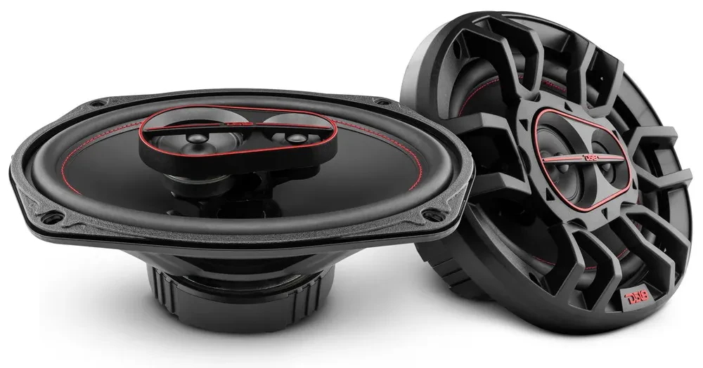 DS18 G6.9Xi 6x9" Gen-X Series 3-way 4-ohm Coaxial Car Speakers