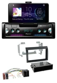 Pioneer USB MP3 Bluetooth DAB Autoradio für Fiat Ducato (2006-2010) schwarz