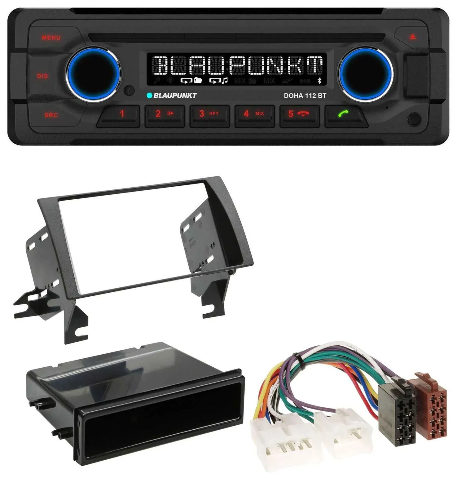 Blaupunkt AUX MP3 CD Bluetooth USB Autoradio für Toyota Camry (2002-2006)