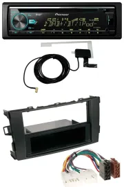 Pioneer MP3 AUX CD USB DAB Autoradio für Toyota Auris (ab 2007)