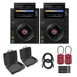 DJ-контроллер с джогом AlphaTheta CDJ-3000X с аксессуарами (пара)