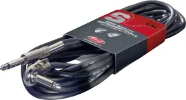 Инструментальный кабель Stagg SGC-10PL Black 10 м