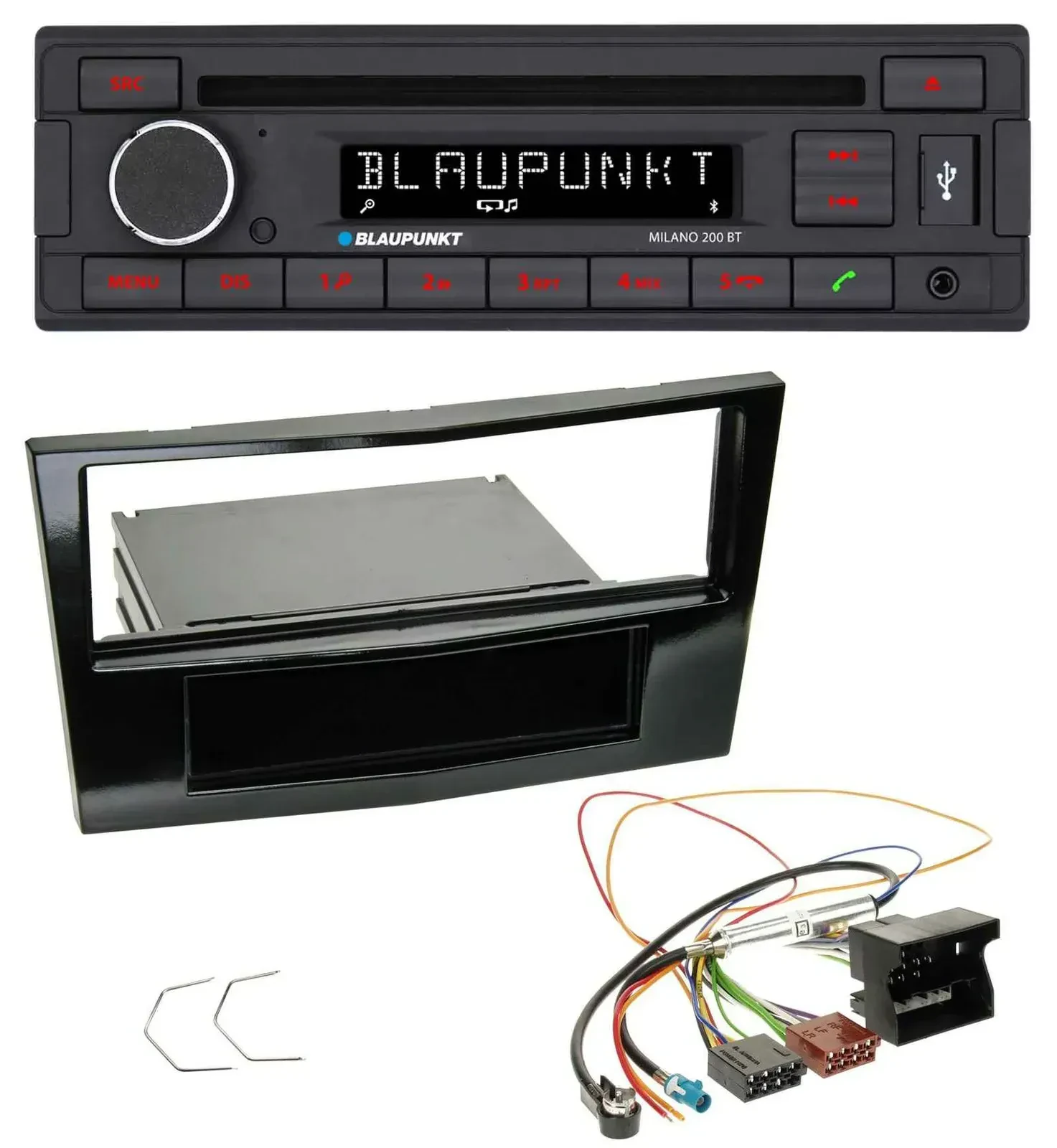 Blaupunkt MP3 USB CD Bluetooth AUX Autoradio für Opel Astra H Corsa D Zafira B a