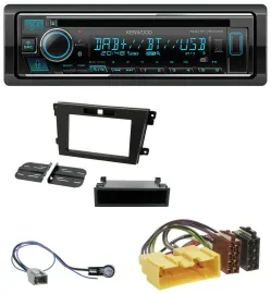 Kenwood MP3 Bluetooth DAB USB CD Autoradio für Mazda CX-7 (2008-2010)