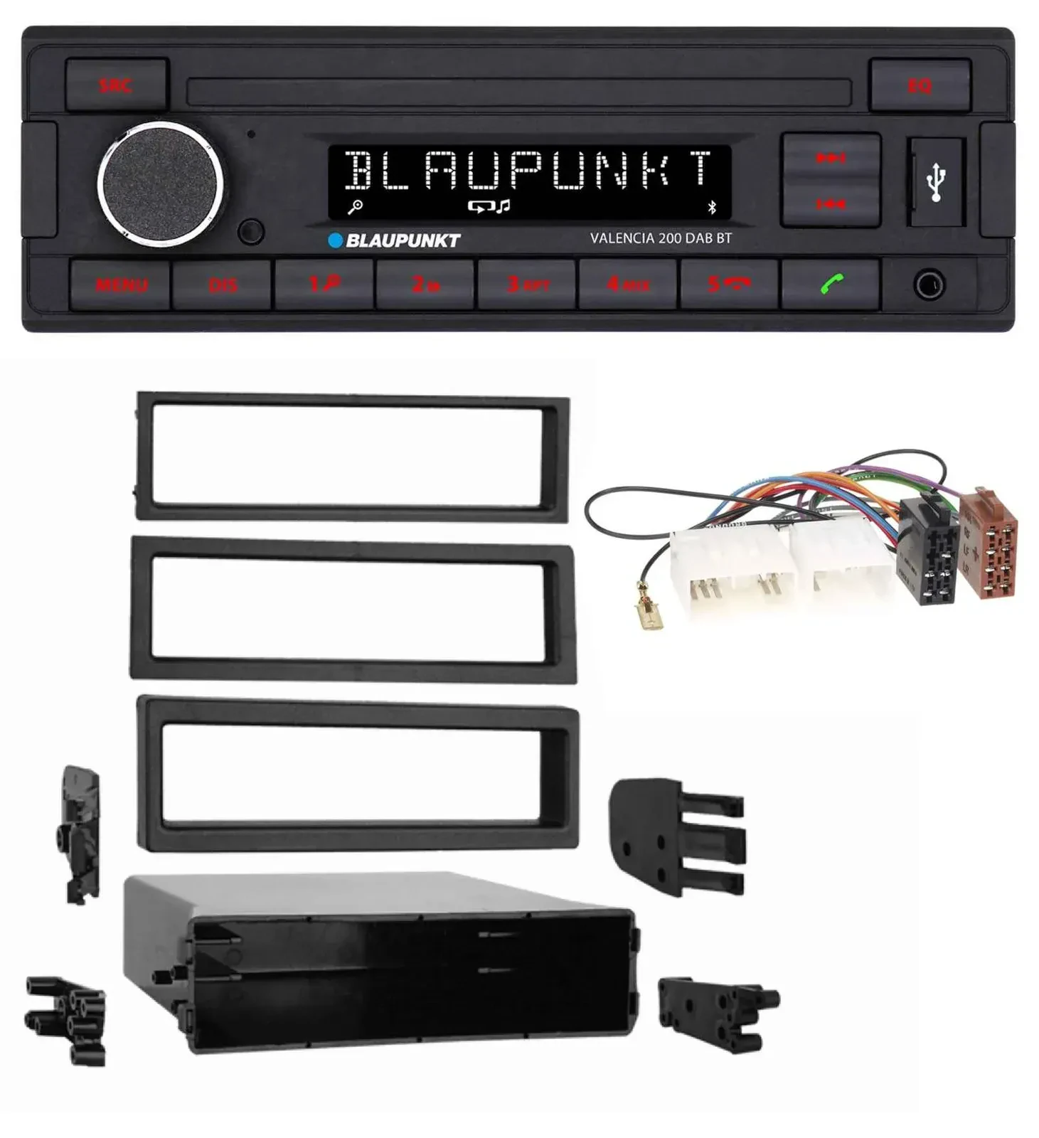 Автомагнитола для Mazda 929 (1973-1995) Blaupunkt DAB, MP3, Bluetooth, USB