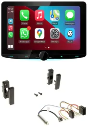 Kenwood MP3 USB DAB Bluetooth Autoradio für Audi A3 (8L, 1996-2000)