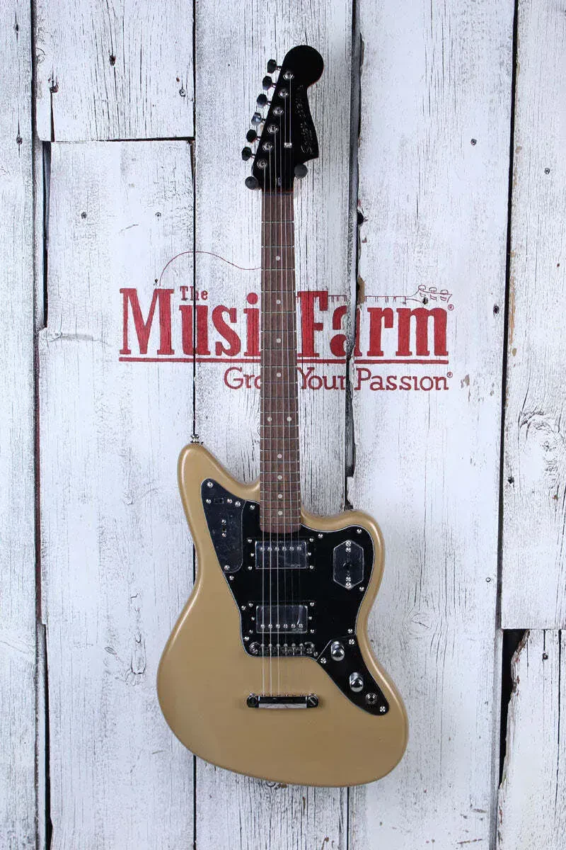 Электрогитара Squier by Fender Contemporary Jaguar HH ST Shoreline Gold