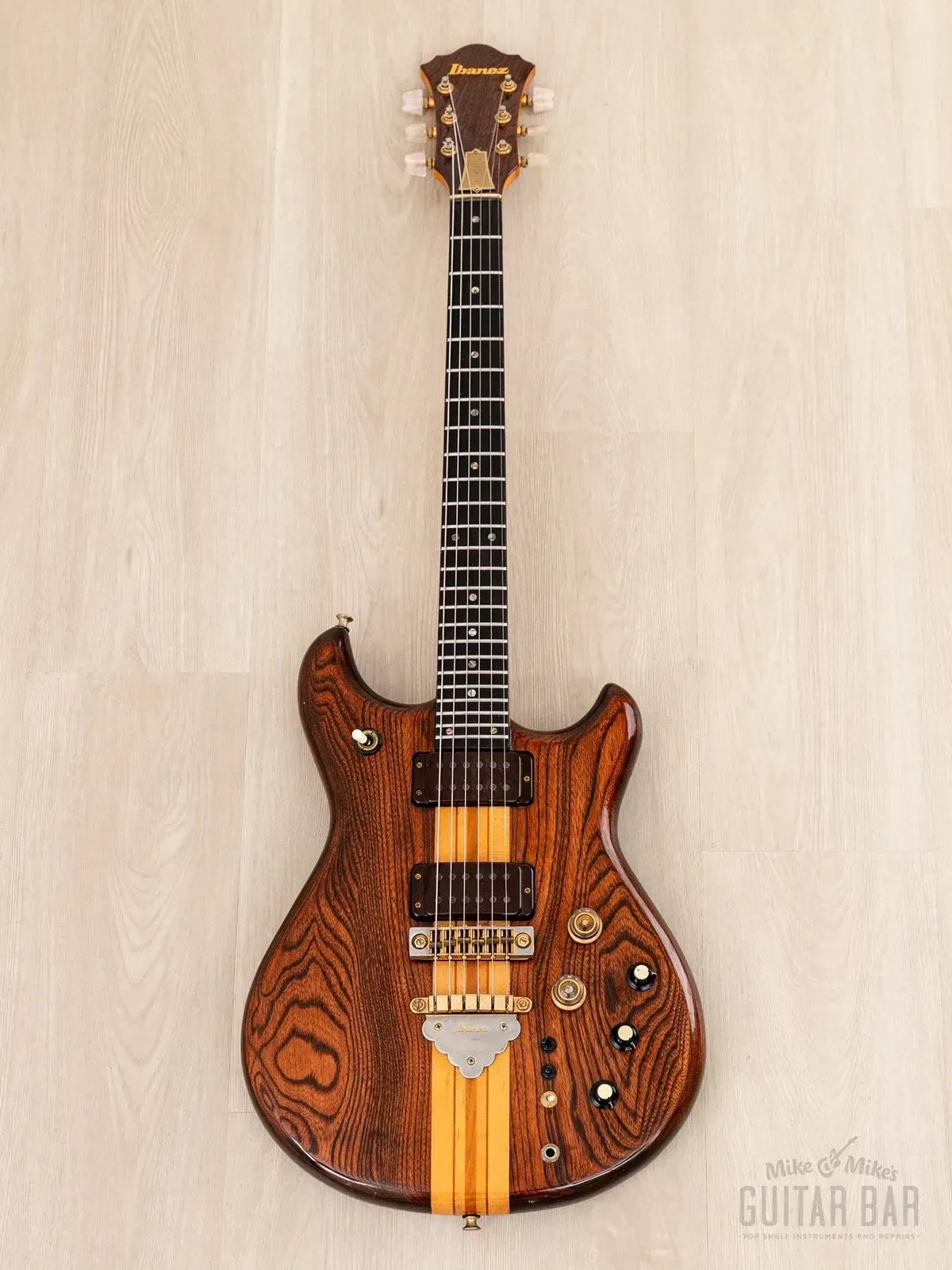 Электрогитара Ibanez Musician MC400 HH Dark Stain w/case Japan 1978