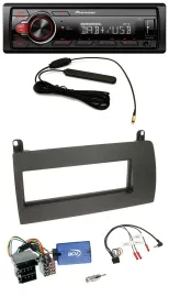 Pioneer MP3 DAB 1DIN Lenkrad USB Autoradio für Rover 75 (2003-2005)