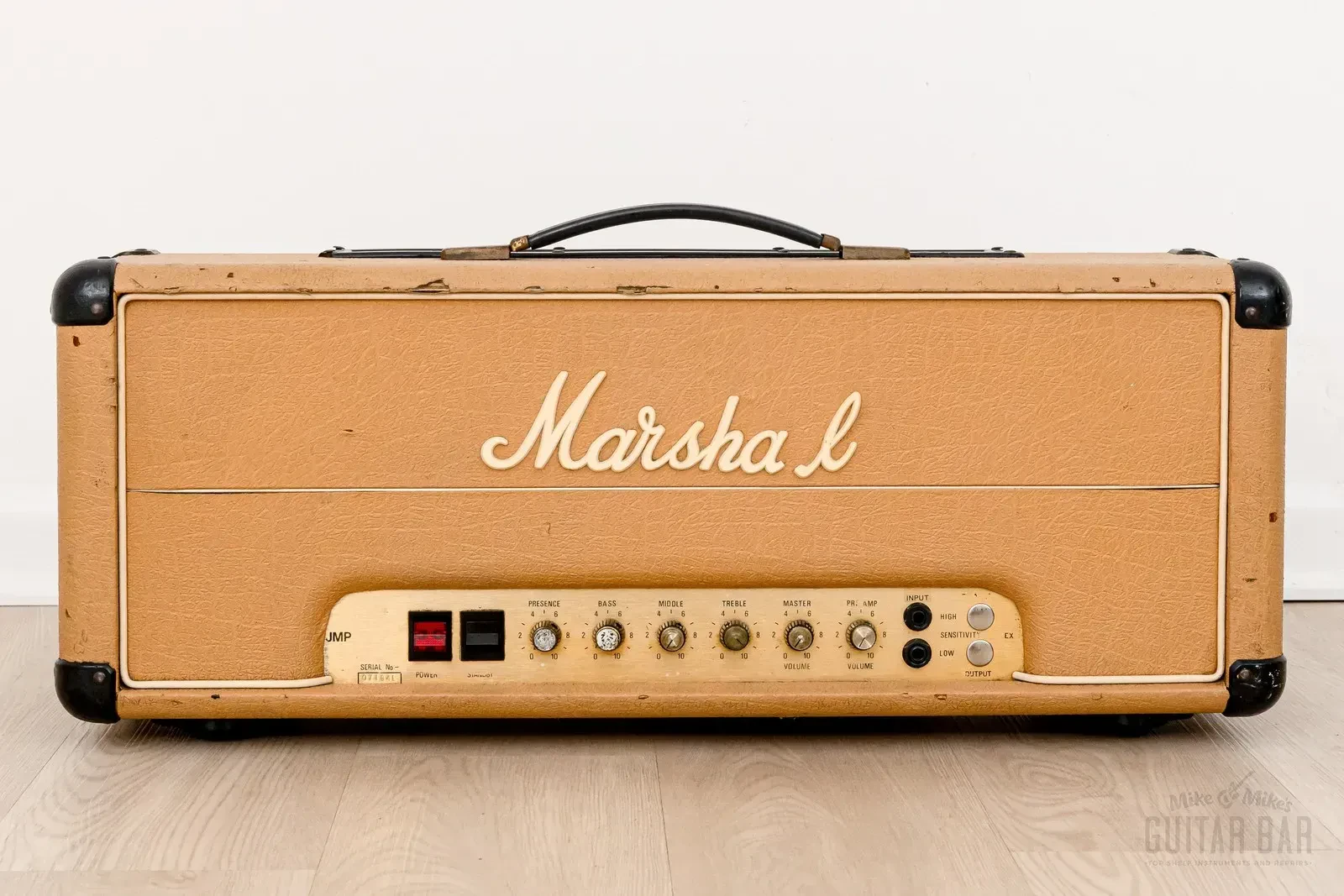 Усилитель для электрогитары Marshall JMP 2203 Master Model MK2 Lead 100 England 1979