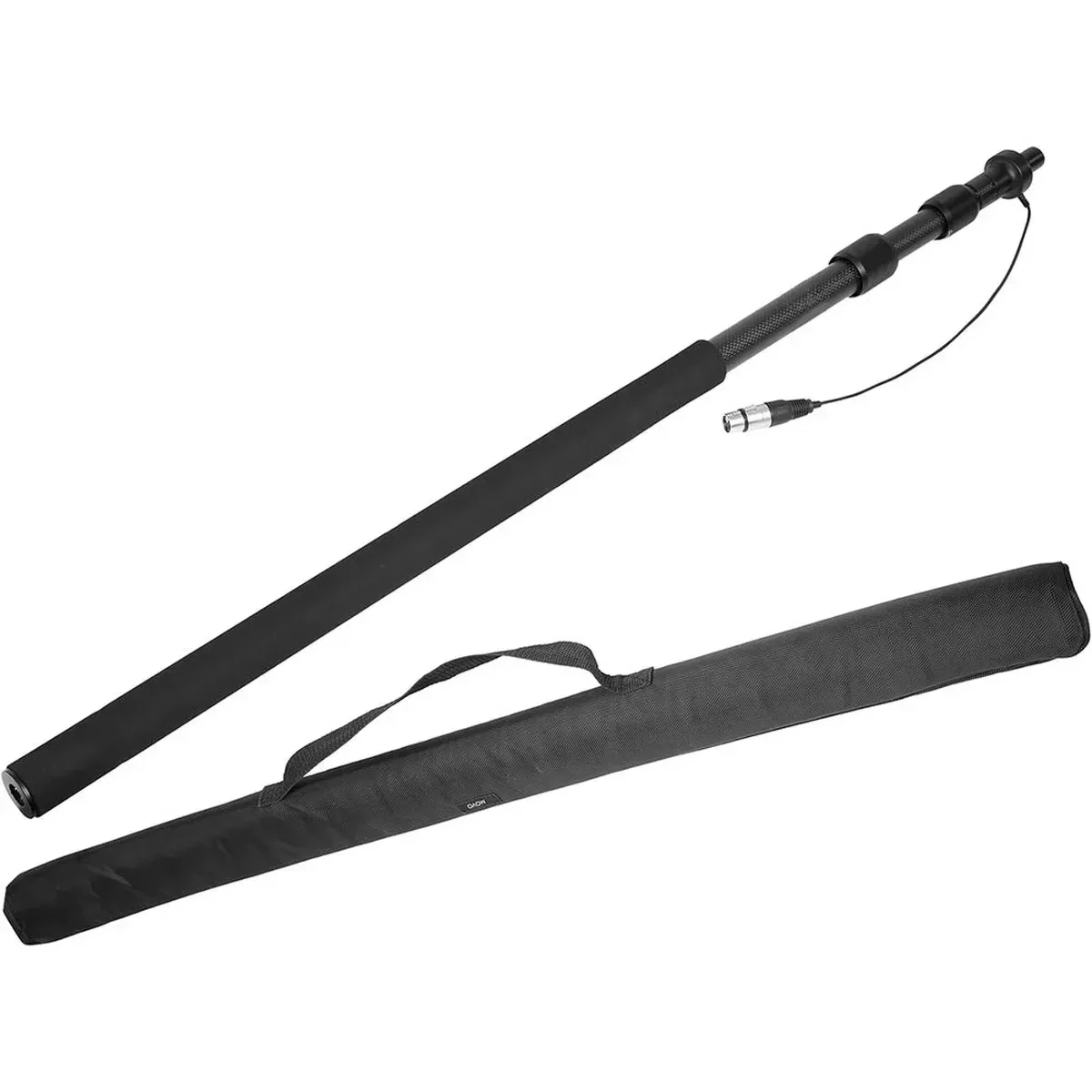 Movo Photo CMP-25 Telescoping Carbon Fiber Mic Boom Pole with 8.2' XLR Cable