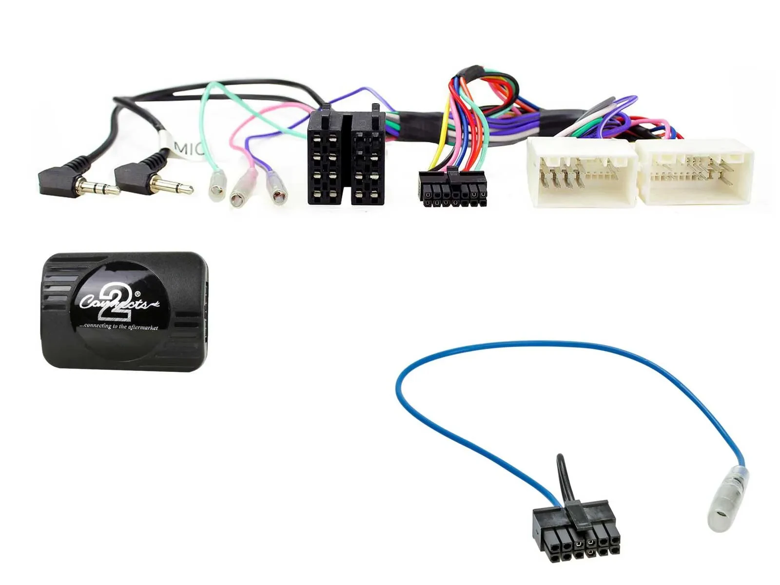 Connects2 Lenkradadapter für SsangYong Musso (2018-2021) Kenwood