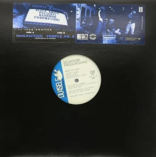 Виниловая пластинка Black Anger – Non-Fiction / Temple 8 (Релиз 2000)