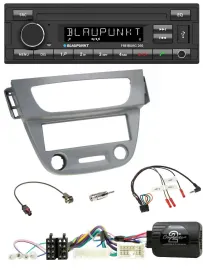 Автомагнитола Blaupunkt Bluetooth MP3 USB для Renault Megane 3 (2012–2014), серый