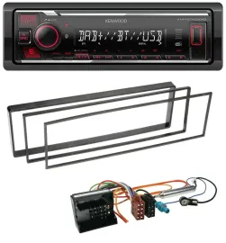 Kenwood MP3 Bluetooth USB DAB Autoradio für Peugeot 307, 1007 (2001-2009)