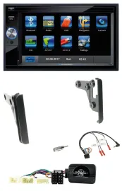 Blaupunkt SD Bluetooth 2DIN MP3 USB Lenkrad Autoradio für Toyota FJ ab 2007
