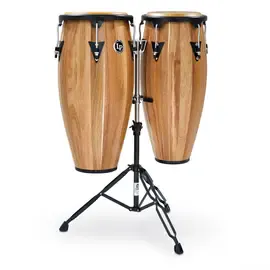 Конга Latin Percussion LP LPA646B-SW Aspire Wood Congas Set w/Basket Stands Walnut 28"Х10" & 11" 2 стойки