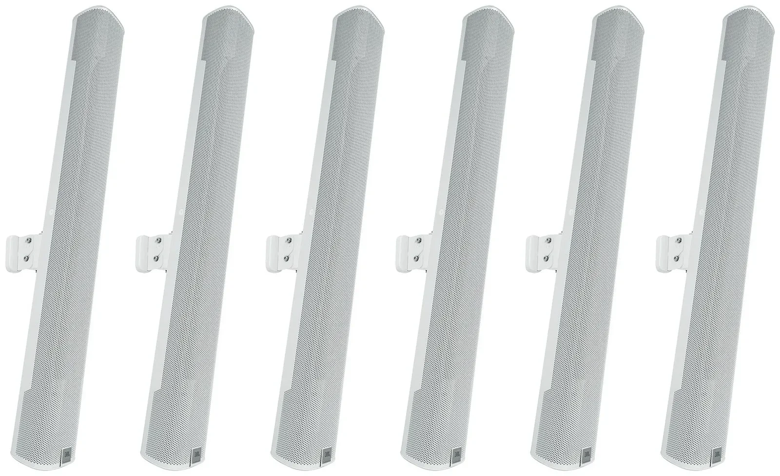 Акустическая система для инсталляций JBL COL800-WH 32", колонный массив, настенное крепление, 70V, белый (набор, 6 шт)