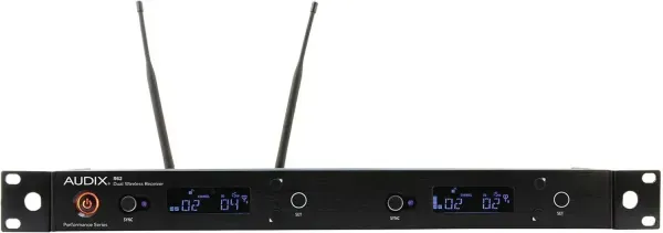 Audix R62Kit Dual-Channel Wireless True Diversity Receiver (522 to 586 Mhz)