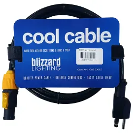 Blizzard Lighting TRUE-MAIN-1406 PowerCON TRUE1 to Edison 6FT Cable