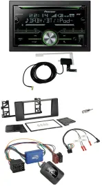 Pioneer CD USB Lenkrad Bluetooth 2DIN DAB Autoradio für BMW 5er E39 96-04 Aktivs