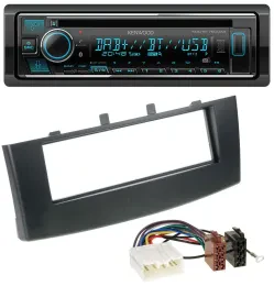 Kenwood MP3 Bluetooth DAB USB CD Autoradio für Mitsubishi Colt (ab 2009)